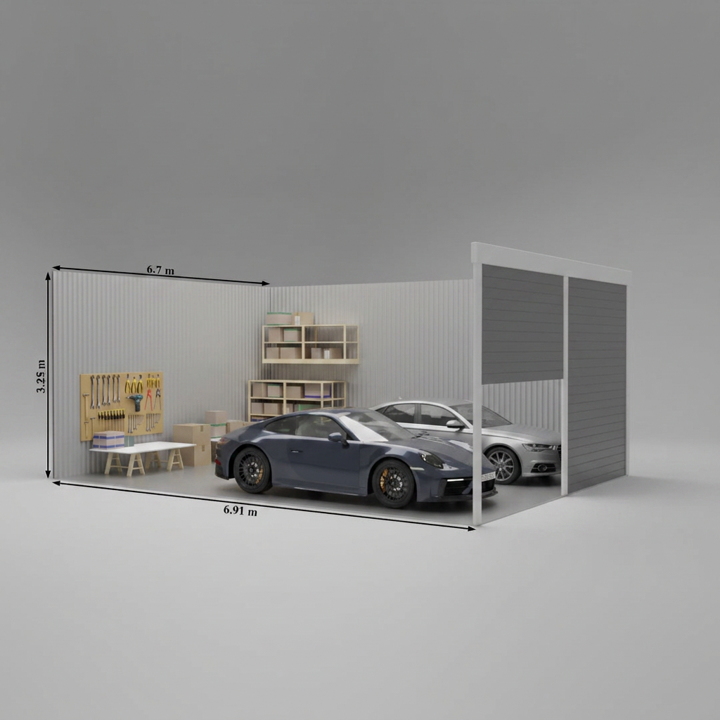 Doppel-Garage Typ 2 im Garagenpark 1Garage