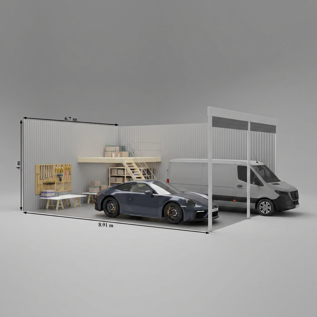 Doppel-Garage Typ 1 im Garagenpark 1Garage