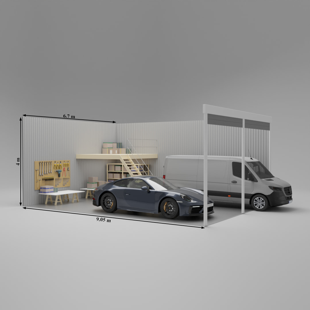 Doppel-Garage Typ 3 im Garagenpark 1Garage